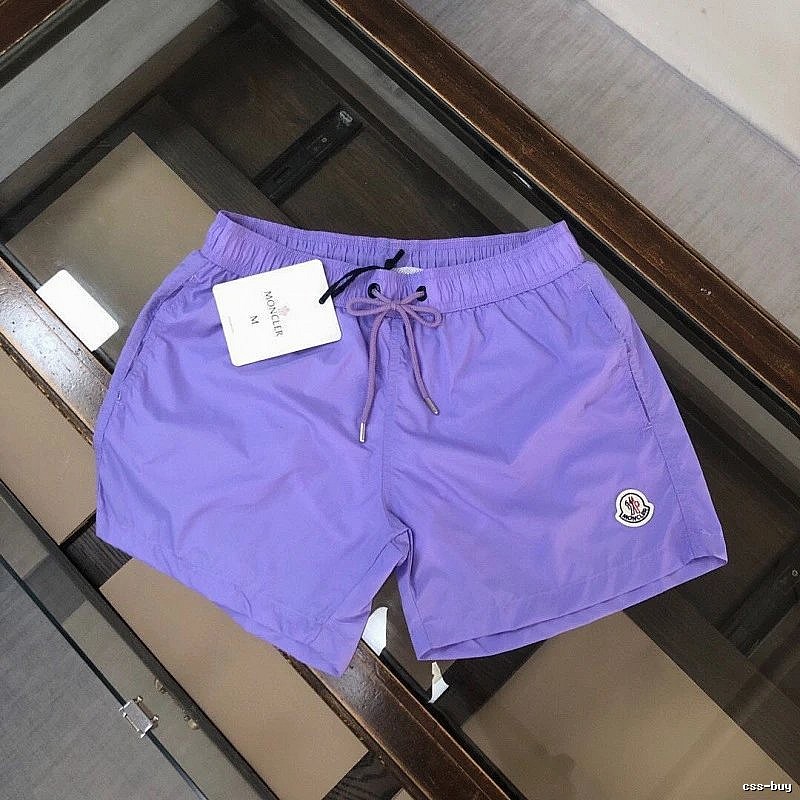 Moncler Premium Style Nylon shorts Black Drawstring Moncler for Resort Outfits