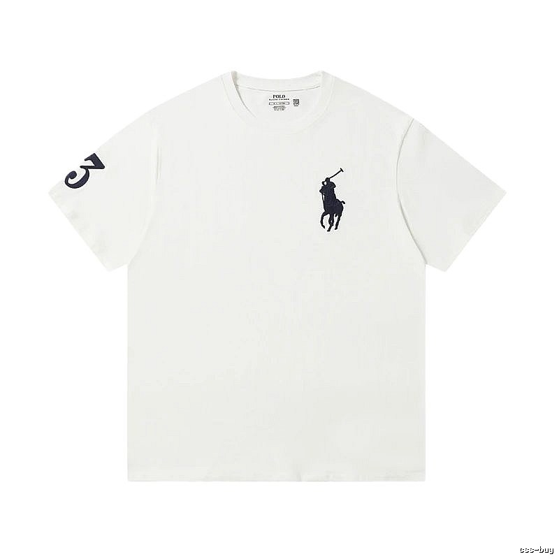 Ralph Lauren Polo-style white T-shirt