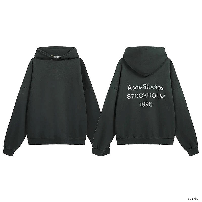 Acne Studios Classic Stockholm hoodie Dark Acne Studios for Daily Styling
