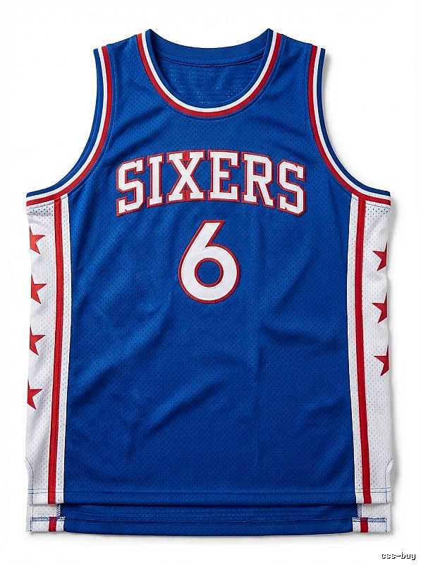 Allen Iverson's retro basketball jersey