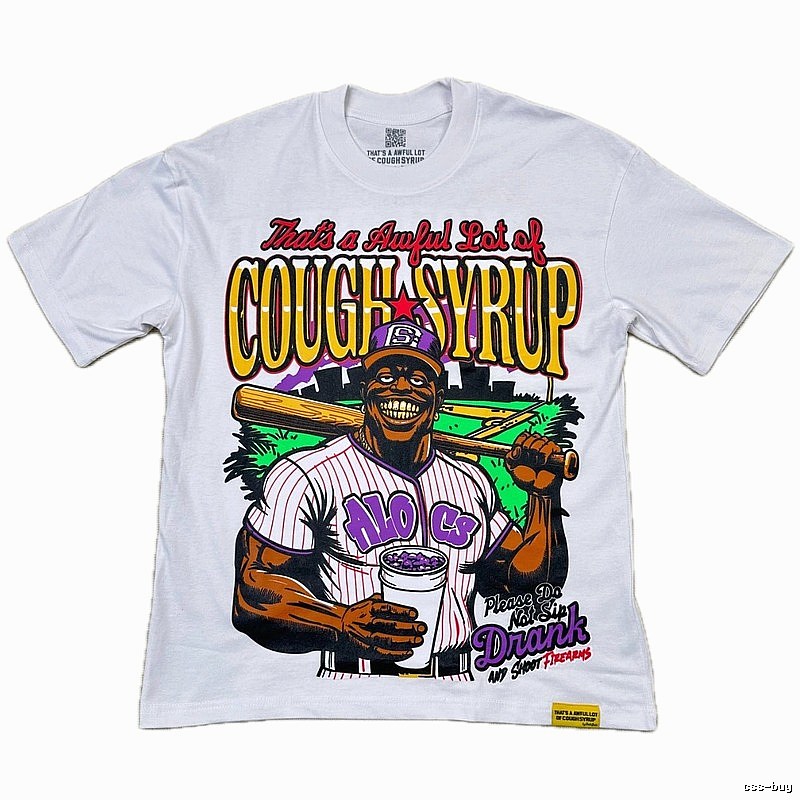 ALOCS American Vintage Baseball White Short-sleeve T-shirt