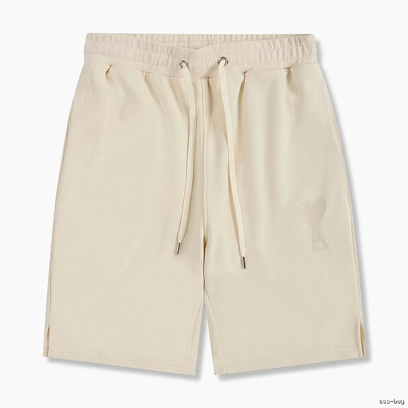 AMI casual style off-white shorts