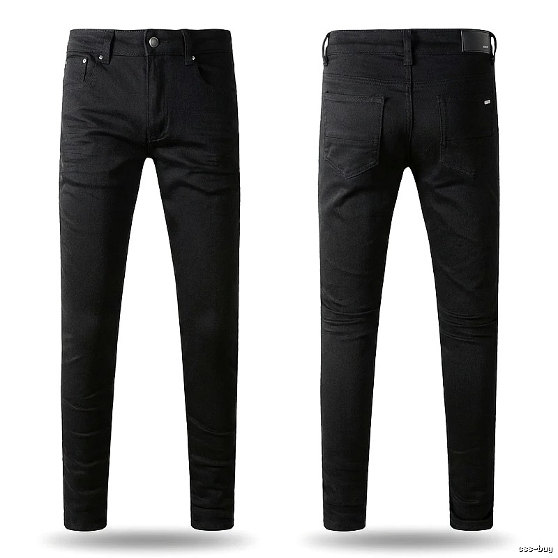 AMI Love Series Trendy and Cool Style Black Jeans