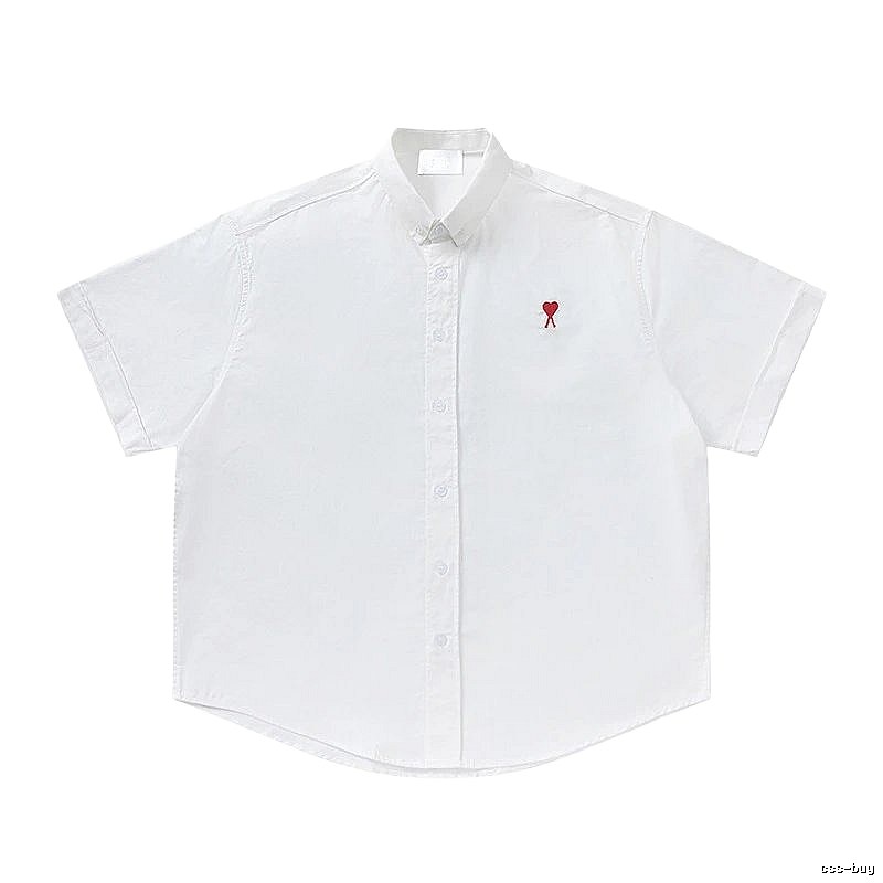 AMI Love Simple White Shirt