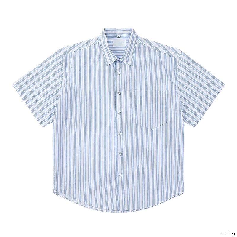 AMI Stripe Minimalist Style Shirt