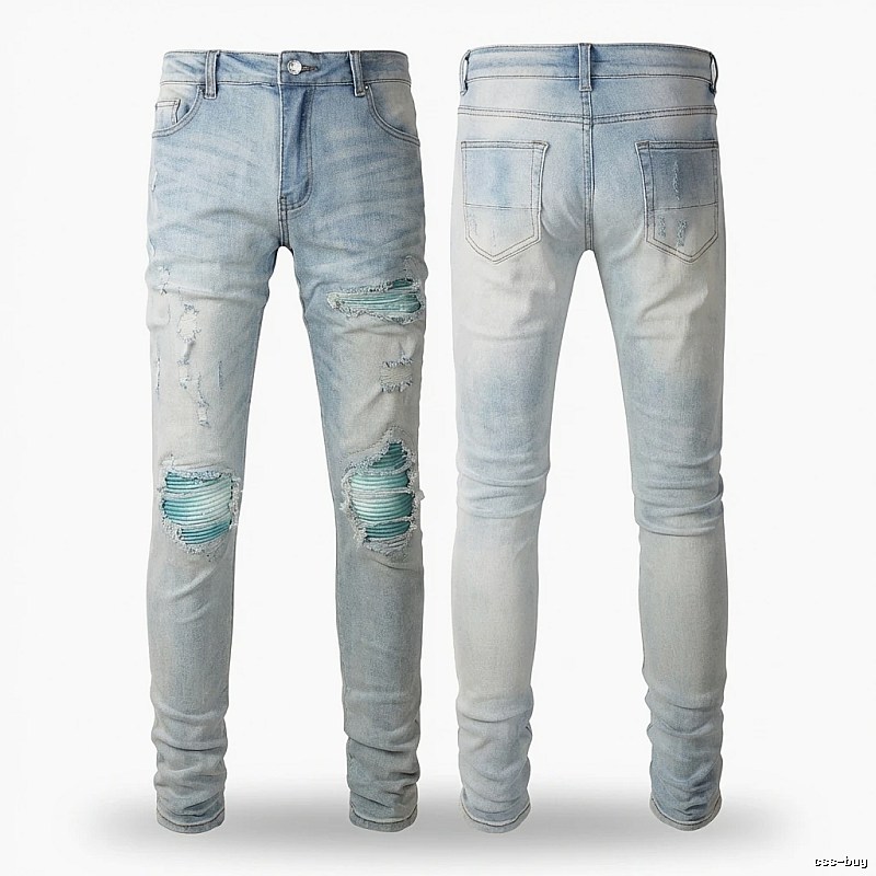 AMI Trendy Hole Jeans