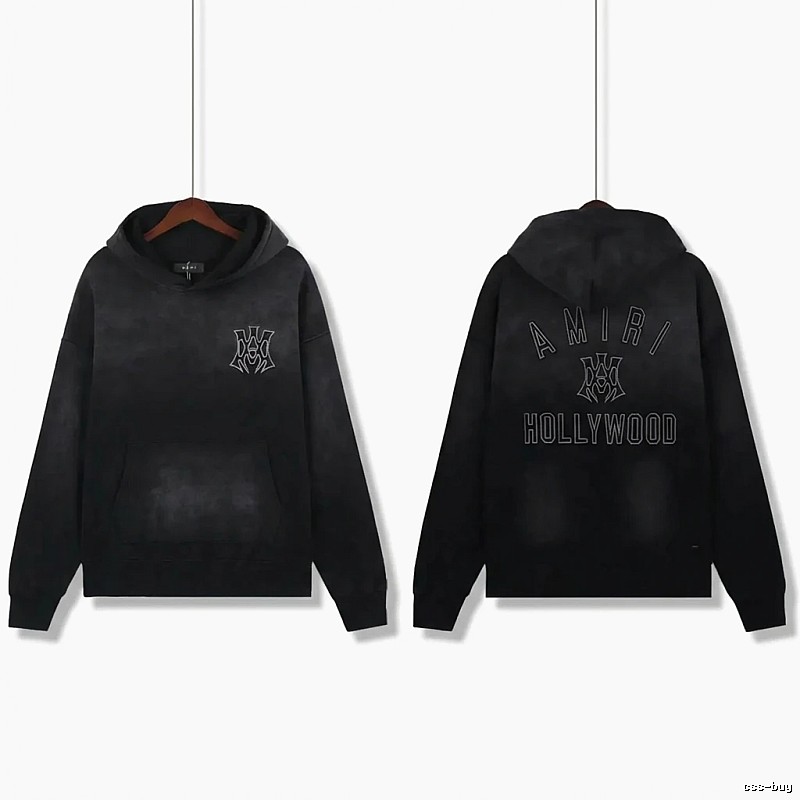 AMIRI Hollywood Collection Dark Style Hoodie