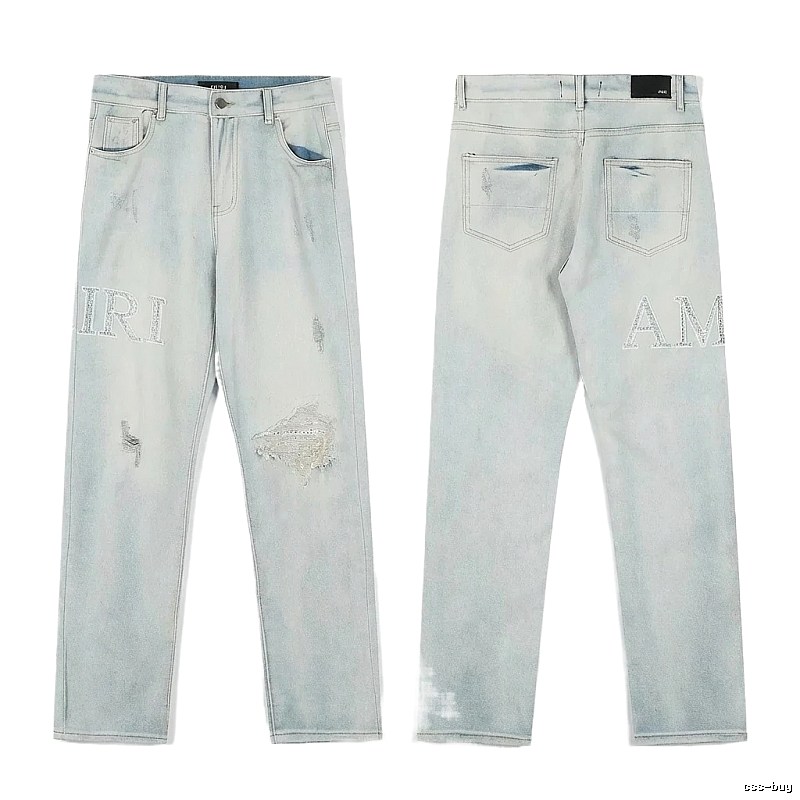 AMIRI Ripped Trendy and Cool Style Jeans