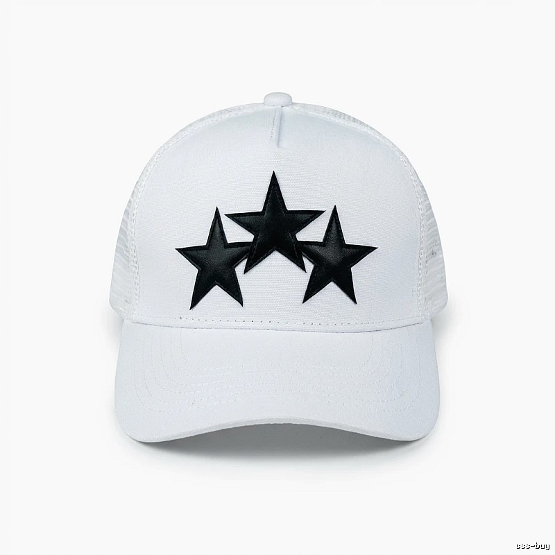 AMIRI Star Trendy White Hat