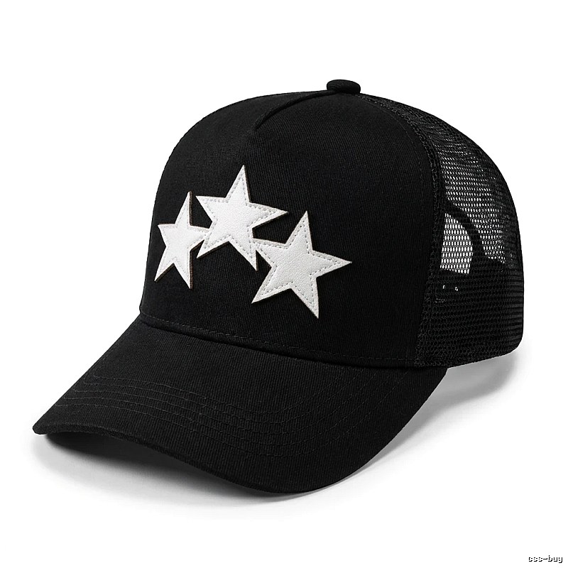 AMIRI Starry Trendy Cool Black Hat
