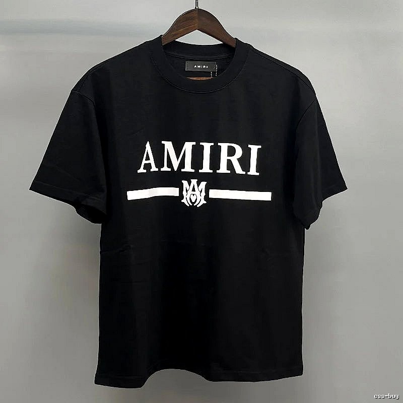 Amiri White Black Records Graphic T-Shirt Signature Detail