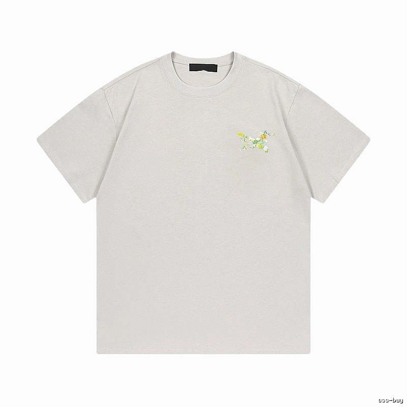 Arc'teryx Casual Light Grey Floral Short-sleeve T-shirt
