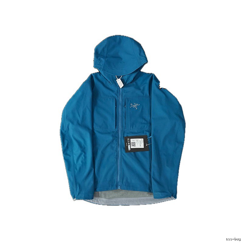 Arc’teryx functional style peacock blue coat