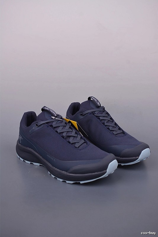 Arc'teryx Navy Blue Trail Sneakers and Treaded Trail Sole