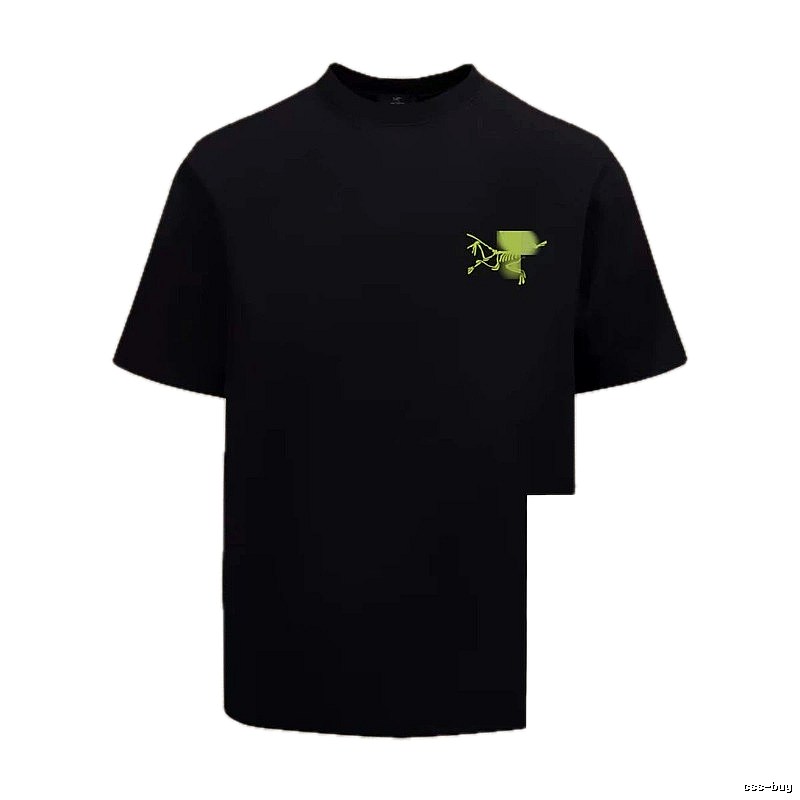 Arc'teryx Printed Techwear Style Black T-Shirt