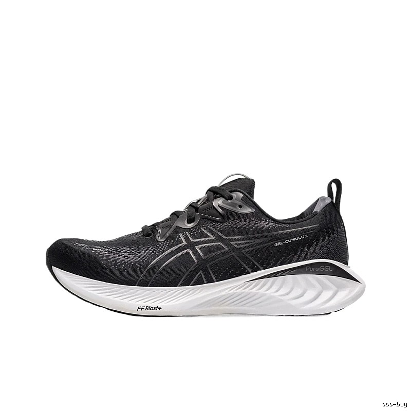ASICS GEL - CUMULUS Black - Grey Athletic Running Shoes