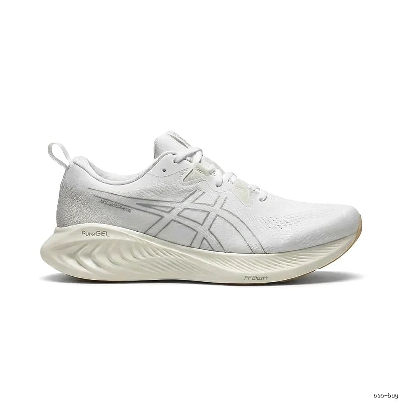 ASICS PureGEL sports-style white shoes