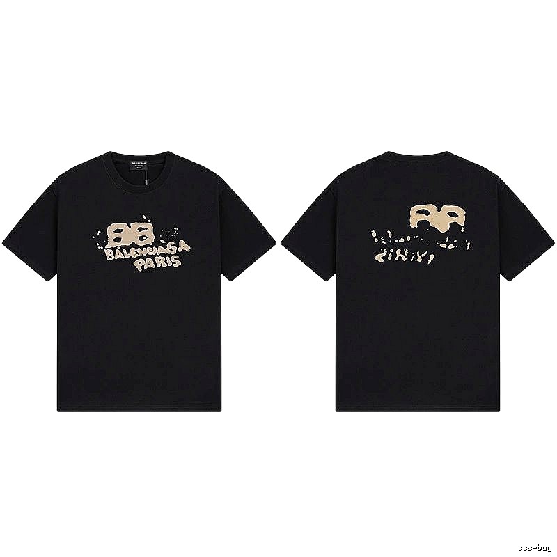 Balenciaga BB Series Black T-shirt