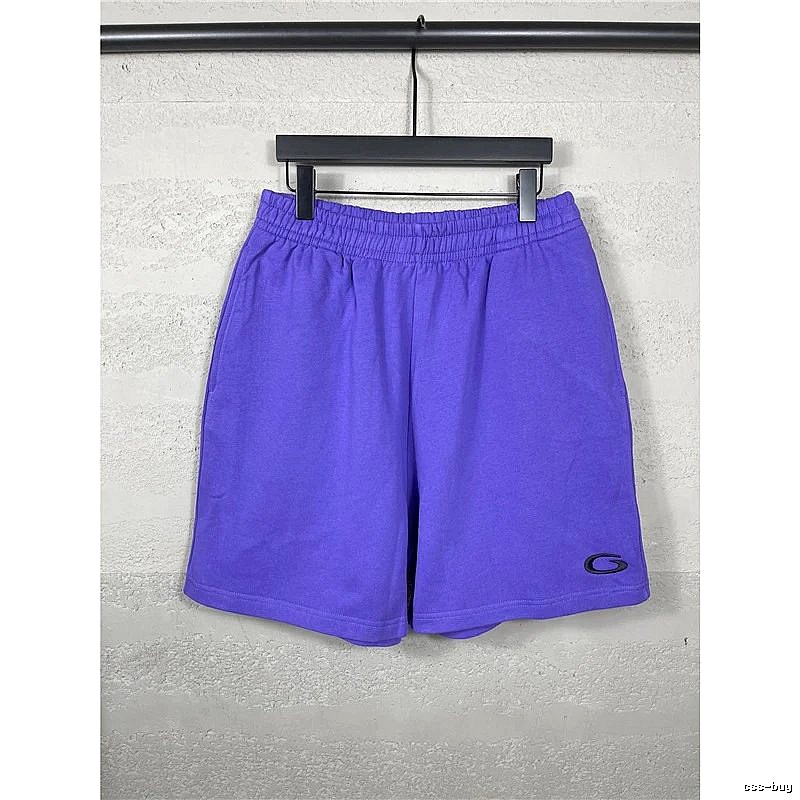 Balenciaga casual style purple shorts