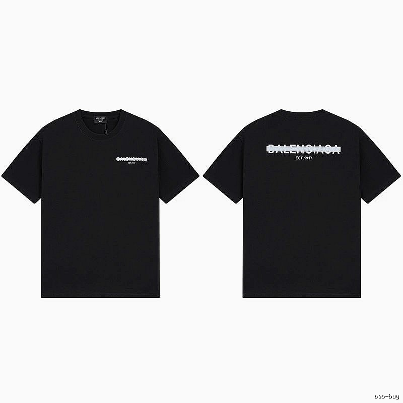 Balenciaga minimalist black T-shirt