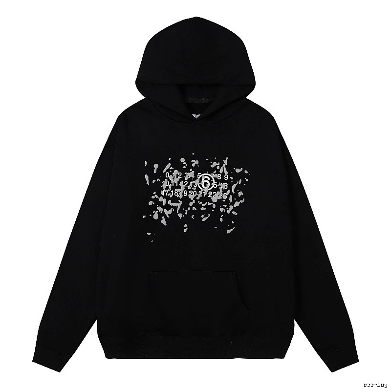Balenciaga Monogram Logo hoodie Black Pullover Small for Layered Styling
