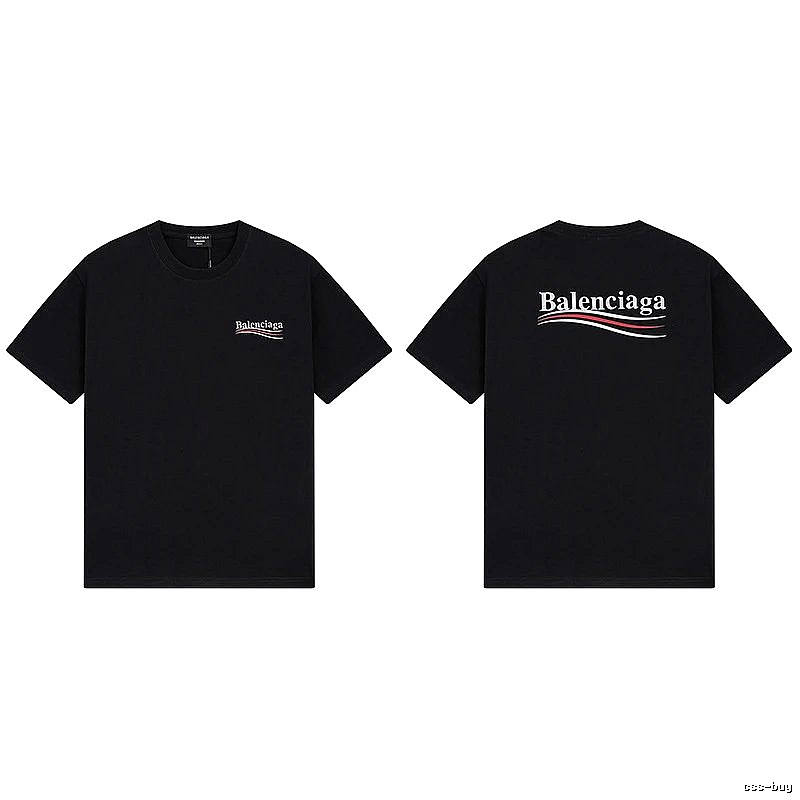 Balenciaga simple black short-sleeve