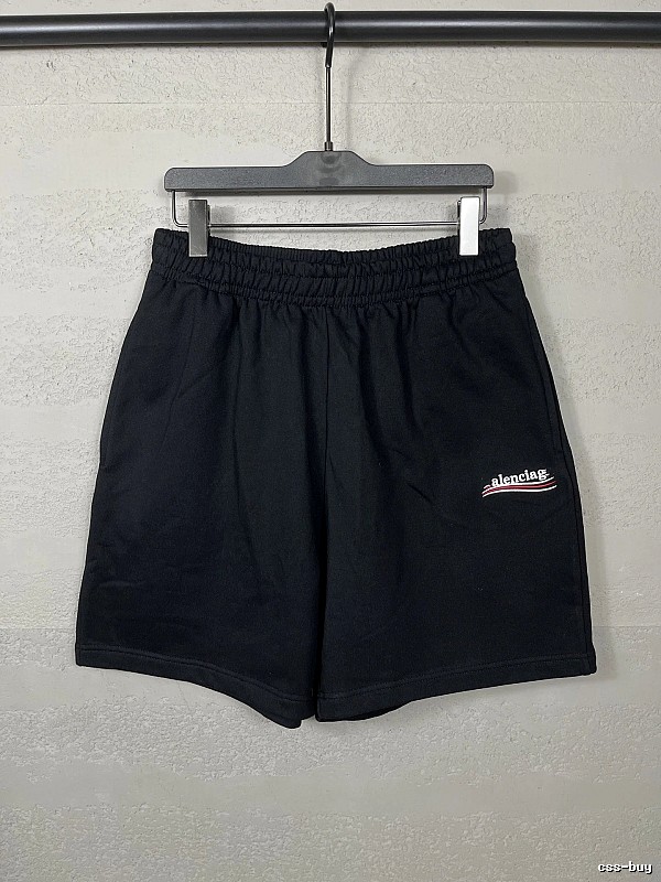 Balenciaga sporty black shorts