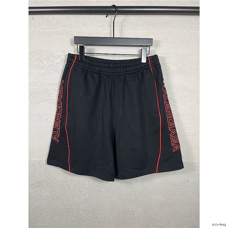 Balenciaga sporty black shorts