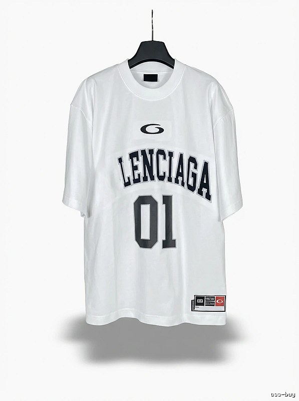Balenciaga sporty white T-shirt