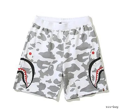 Bape Shark Camouflage Shorts