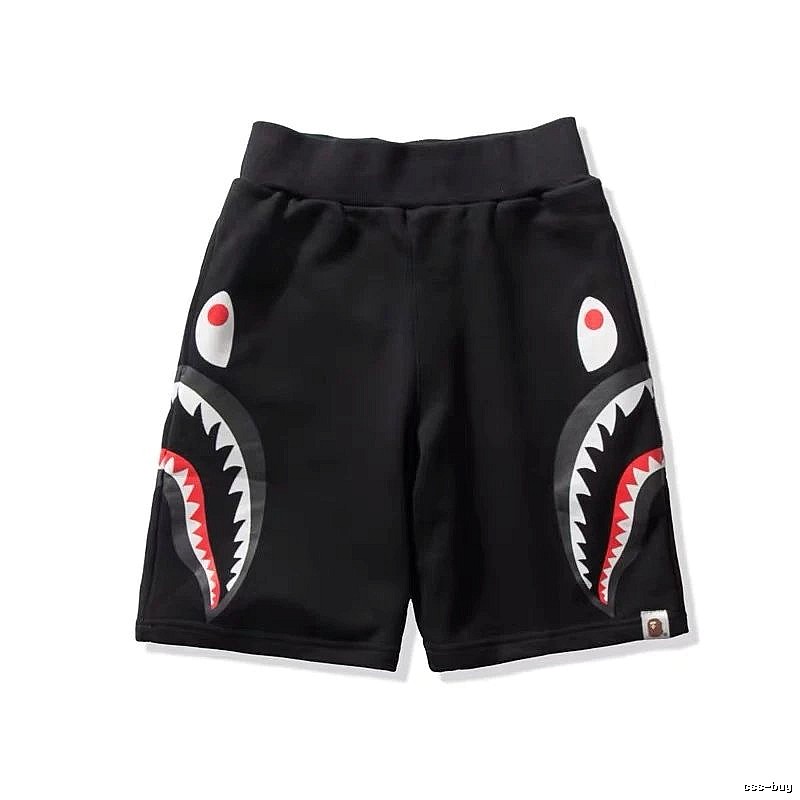 Bape Shark Series Cool Black Shorts