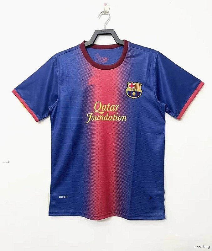 Barcelona Gift Ready Retro soccer jersey Blue Red Barcelona with Fresh Pattern