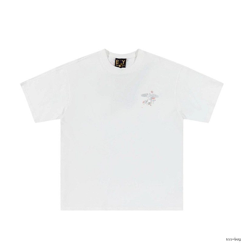 BOY Eagle Print Street Style White T-shirt