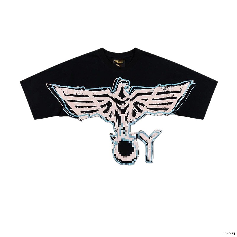 BOY Falcon Series Street Style Black Short-sleeve T-shirt
