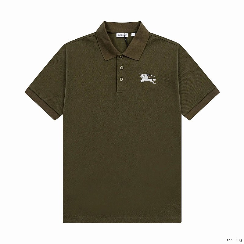 Burberry's retro-style polo shirt with the knight logo