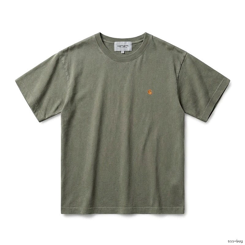 Carhartt basic retro style olive green T-shirt