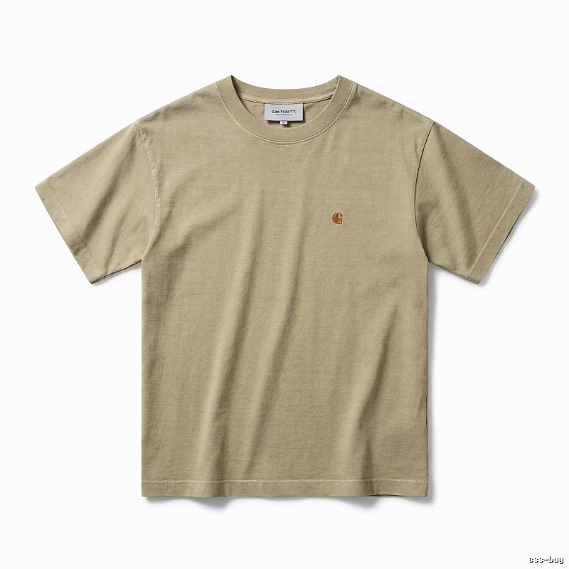 Carhartt Basic Simple Style Khaki T-shirt