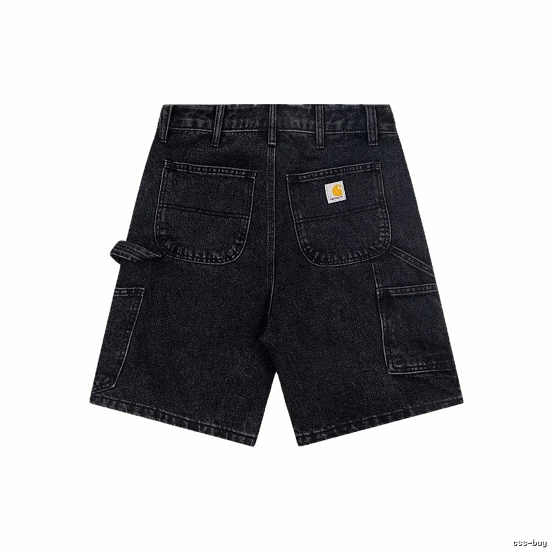 Carhartt workwear style black shorts