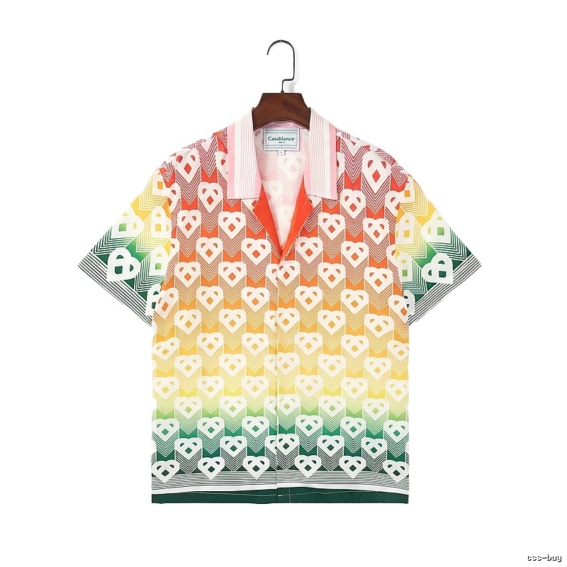 Casablanca Rainbow Gradient Style Shirt