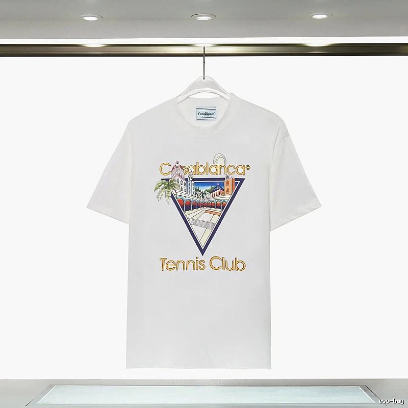 Casablanca retro style white T-shirt