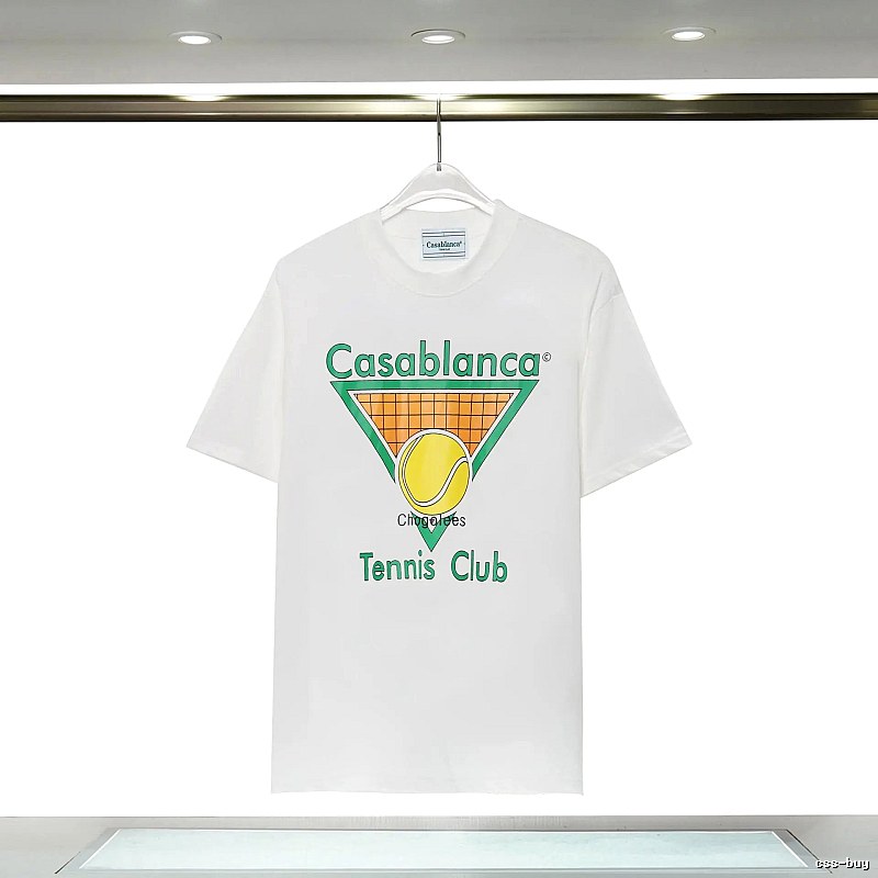 Casablanca Tennis Style White T-shirt