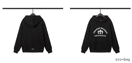 Chrome Hearts 2089-79 Black Cross Graphic Hoodie Clean Finish