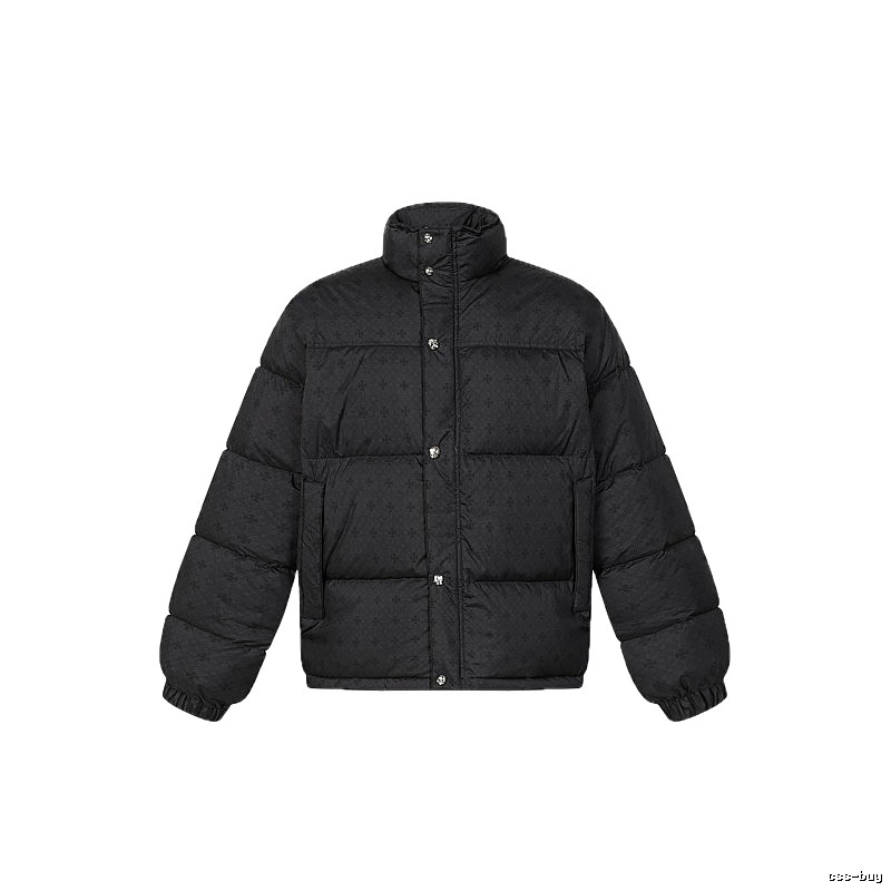Chrome Hearts classic black down jacket