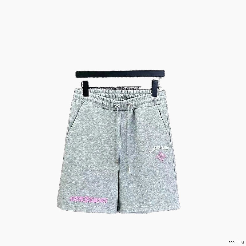 Chrome Hearts Embroidered Casual Style Grey Shorts