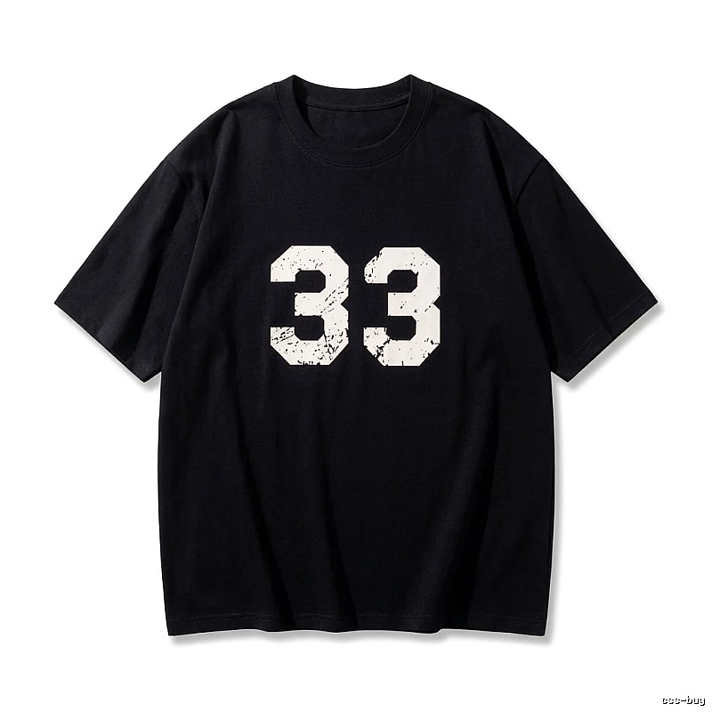Chrome Hearts No. 33 Retro Black T-shirt
