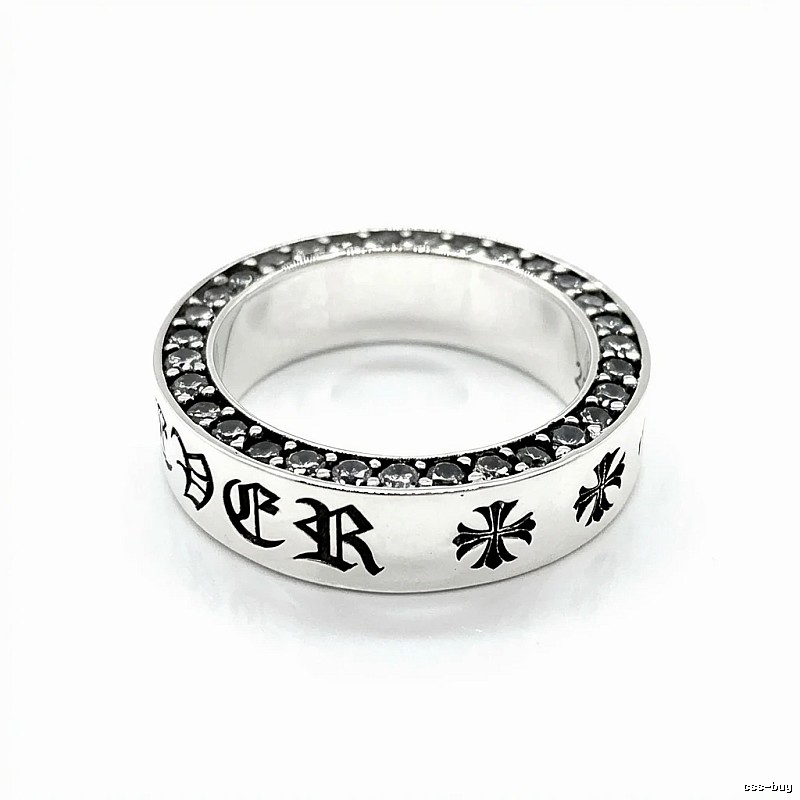 Chrome Hearts Silver Dark Style Ring