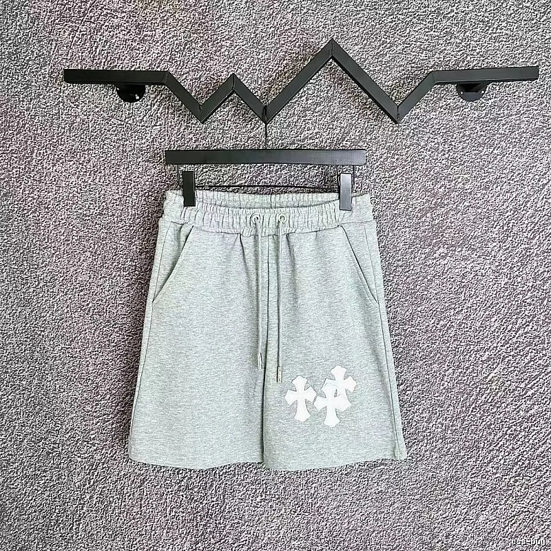 Chrome Hearts Trendy and Cool Style Gray Shorts