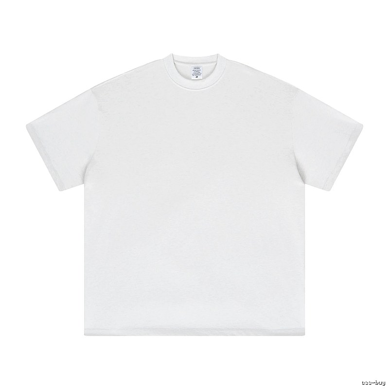 Classic Plain white T-shirt Minimal White Short for Daily Styling