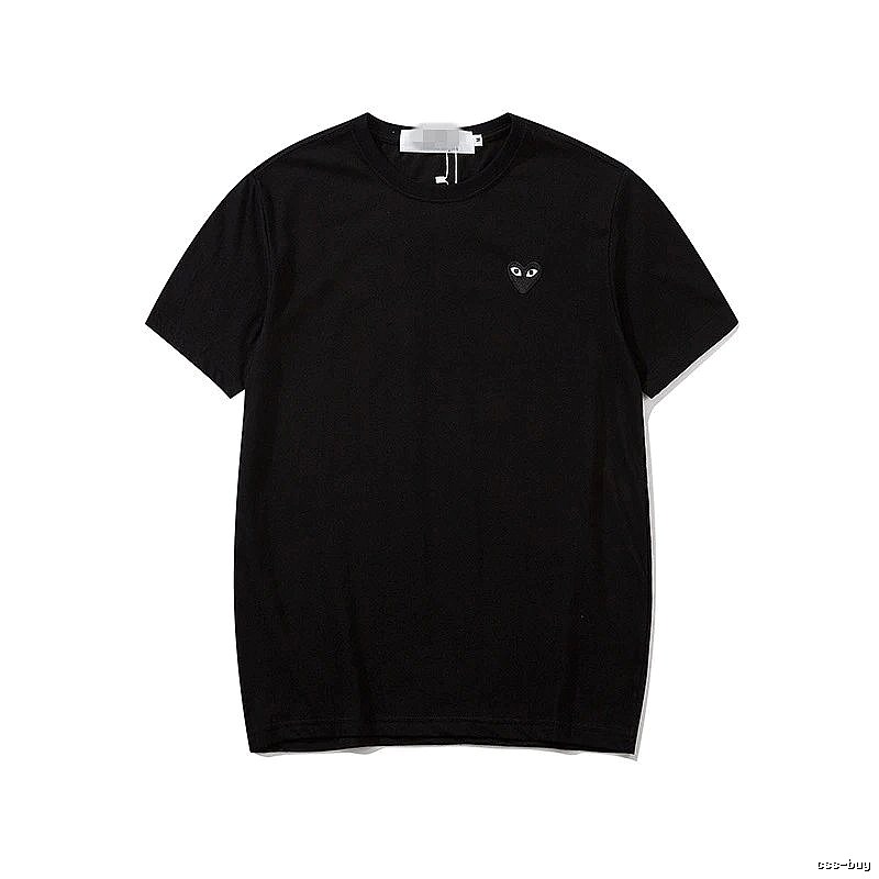 Comme des Garcons PLAY 2021-95 Black Style 2195 Heart Logo T-Shirt Everyday Rotation