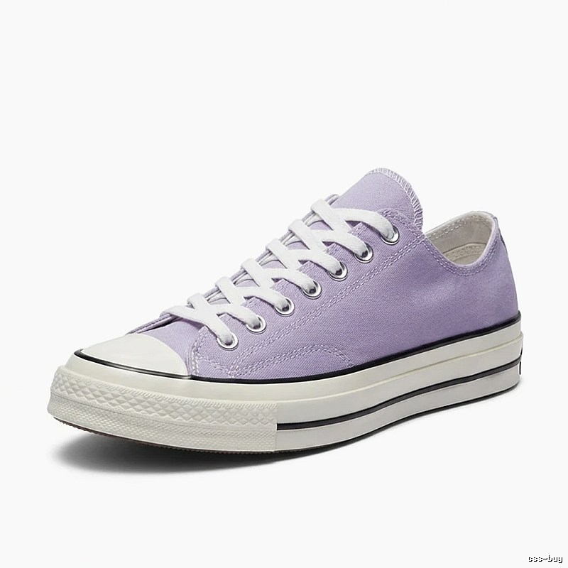 Converse classic light purple canvas shoes